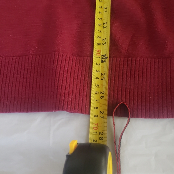 ⭐Apt 9 Womens Maroon Burgandy Wine Colored Knit Sweater Plus Size 1X - Picture 8 of 8